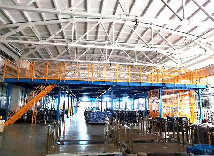 河南倉庫二層平臺項(xiàng)目案例